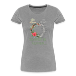 Celebrate & Remember - Women’s Premium Organic T-Shirt - heather gray