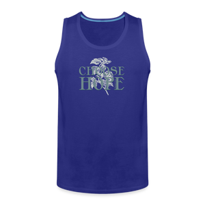 Choose Hope - Men’s Premium Tank - royal blue