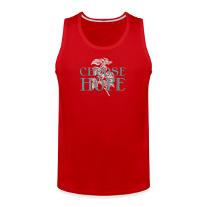 Choose Hope - Men’s Premium Tank - red