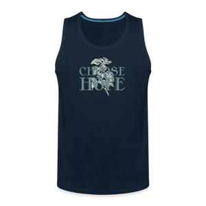 Choose Hope - Men’s Premium Tank - deep navy