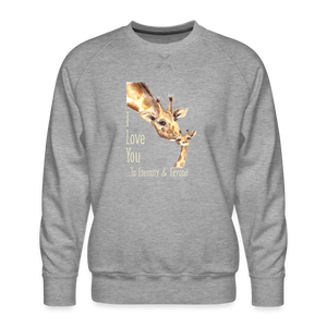 Eternity & Beyond - Men’s Premium Sweatshirt - heather grey