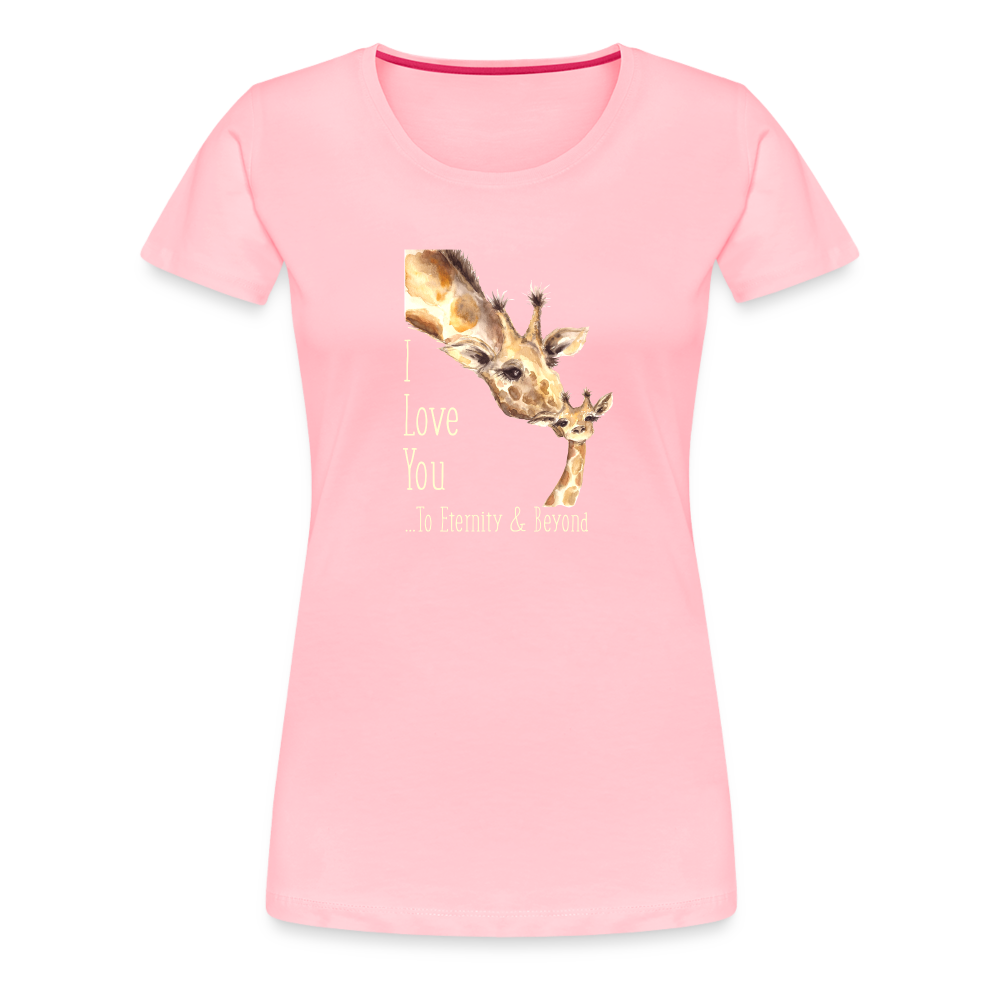 Eternity & Beyond - Women’s Premium T-Shirt - pink
