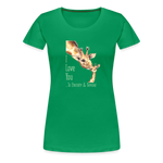 Eternity & Beyond - Women’s Premium T-Shirt - kelly green