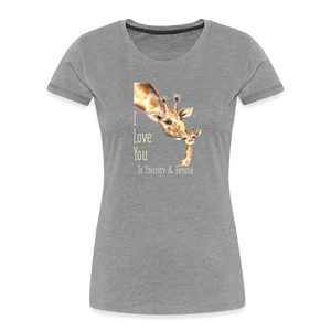 Eternity & Beyond - Women’s Premium Organic T-Shirt - heather gray