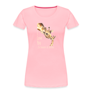 Eternity & Beyond - Women’s Premium Organic T-Shirt - pink