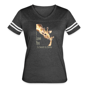 Eternity & Beyond - Women’s Vintage Sport T-Shirt - vintage smoke/white