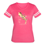 Eternity & Beyond - Women’s Vintage Sport T-Shirt - vintage pink/white