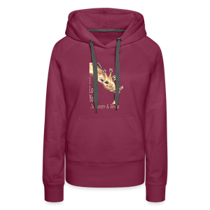 Eternity & Beyond - Women’s Premium Hoodie - burgundy