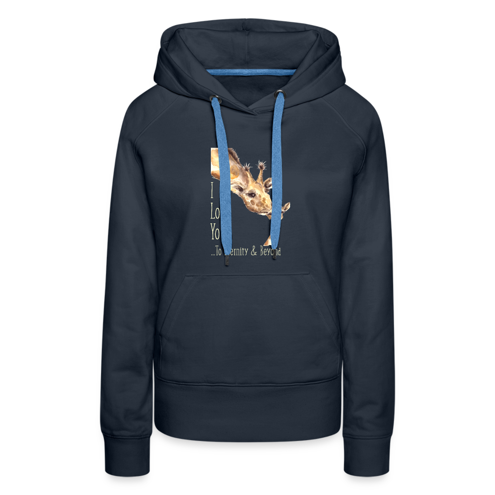 Eternity & Beyond - Women’s Premium Hoodie - navy