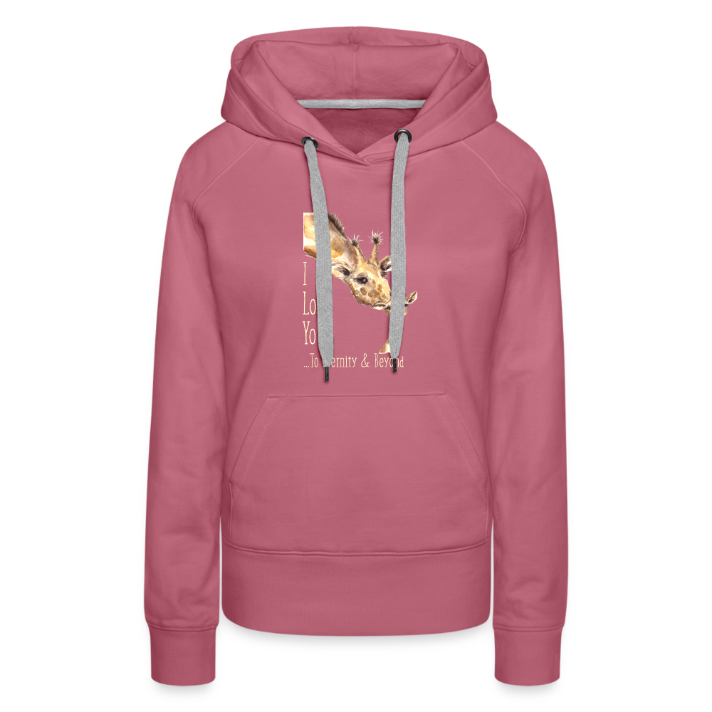 Eternity & Beyond - Women’s Premium Hoodie - mauve