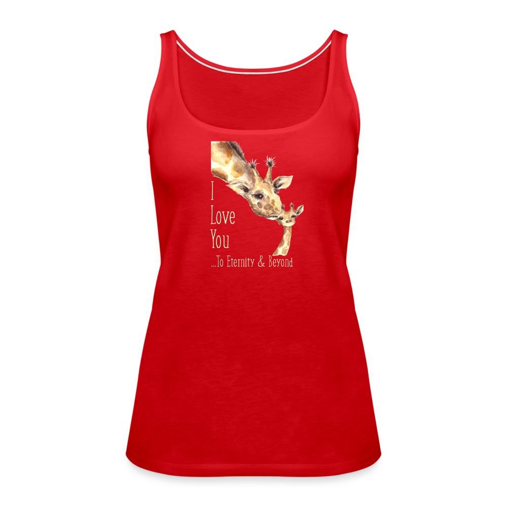 Eternity & Beyond - Women’s Premium Tank Top - red