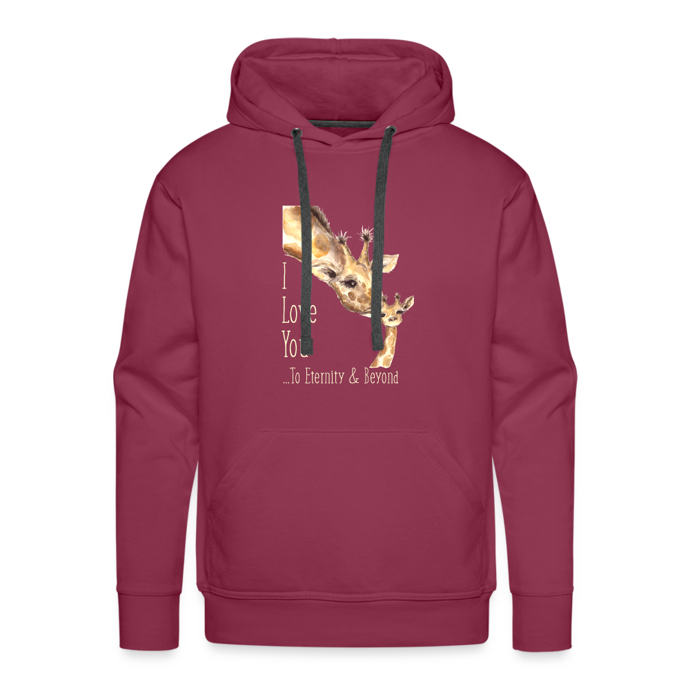 Eternity & Beyond - Unisex Premium Hoodie - burgundy