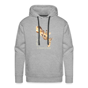 Eternity & Beyond - Unisex Premium Hoodie - heather grey