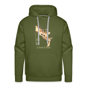 Eternity & Beyond - Unisex Premium Hoodie - olive green