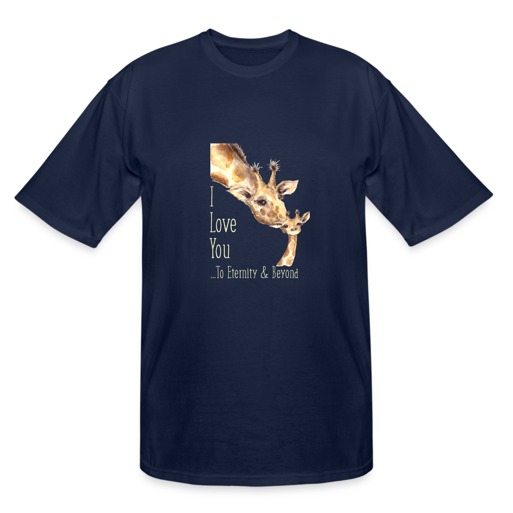 Eternity & Beyond - Men's Tall T-Shirt - navy