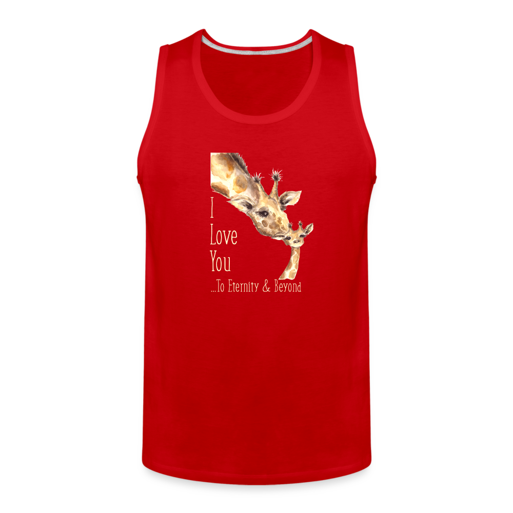 Eternity & Beyond - Men’s Premium Tank - red