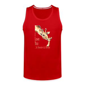 Eternity & Beyond - Men’s Premium Tank - red