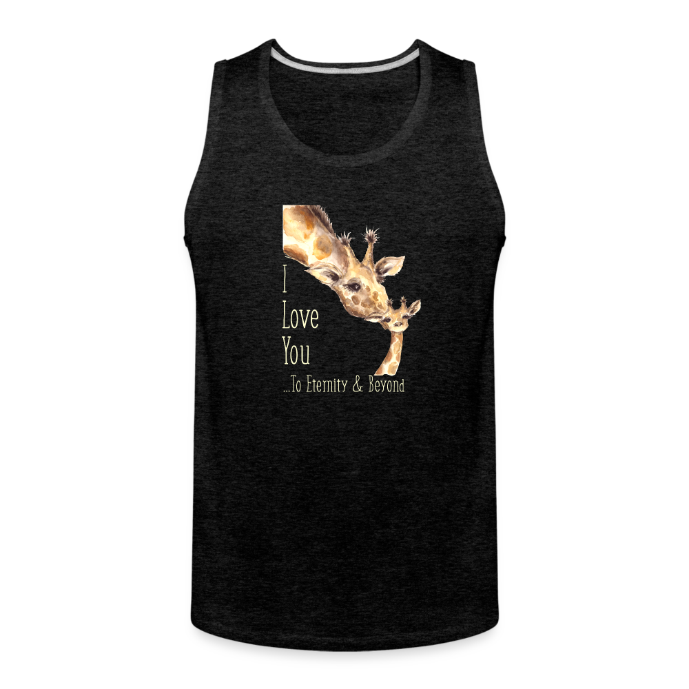 Eternity & Beyond - Men’s Premium Tank - charcoal grey