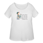 Fishers of Men - Women’s Curvy T-Shirt - white