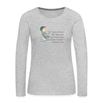 Fishers of Men - Women's Premium Long Sleeve T-Shirt - heather gray