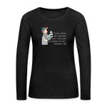 Fishers of Men - Women's Premium Long Sleeve T-Shirt - charcoal grey
