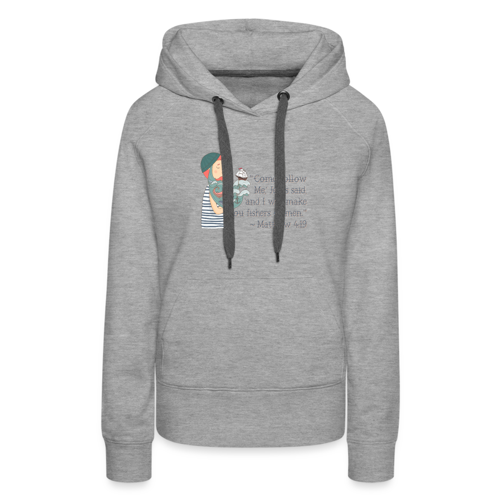 Fishers of Men - Women’s Premium Hoodie - heather grey