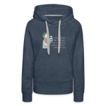 Fishers of Men - Women’s Premium Hoodie - heather denim