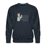 Fishers of Men - Men’s Premium Sweatshirt - navy