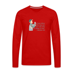 Fishers of Men - Men's Premium Long Sleeve T-Shirt - red