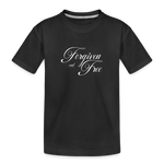 Forgiven & Free - Kid’s Premium Organic T-Shirt - black