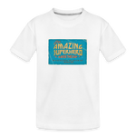 Amazing Superhero - Kid’s Premium Organic T-Shirt - white