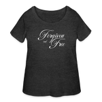 Forgiven & Free - Women’s Curvy T-Shirt - deep heather