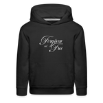 Forgiven & Free - Kids‘ Premium Hoodie - black