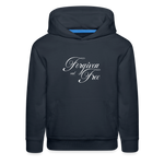 Forgiven & Free - Kids‘ Premium Hoodie - navy