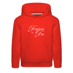 Forgiven & Free - Kids‘ Premium Hoodie - red