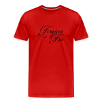 Forgiven & Free - Unisex Premium T-Shirt - red