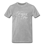 Forgiven & Free - Men’s Premium Organic T-Shirt - heather gray
