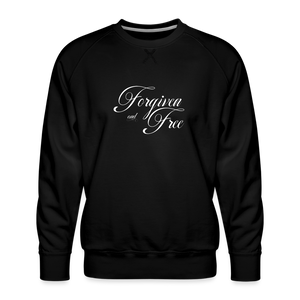 Forgiven & Free - Men’s Premium Sweatshirt - black
