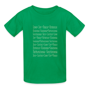 Fruit of the Spirit - Kids' T-Shirt - kelly green