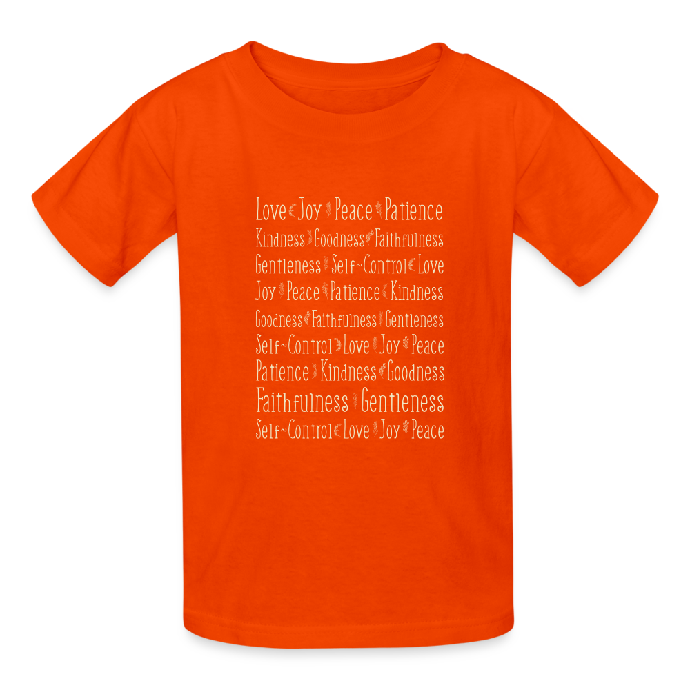 Fruit of the Spirit - Kids' T-Shirt - orange