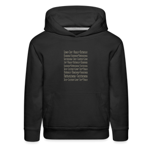Fruit of the Spirit - Kids‘ Premium Hoodie - black