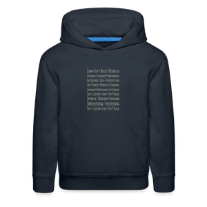 Fruit of the Spirit - Kids‘ Premium Hoodie - navy