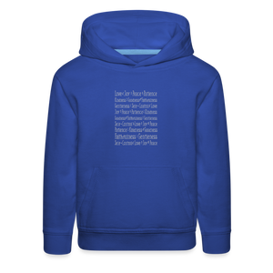 Fruit of the Spirit - Kids‘ Premium Hoodie - royal blue
