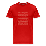 Fruit of the Spirit - Unisex Premium T-Shirt - red