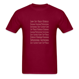Fruit of the Spirit - Unisex Classic T-Shirt - burgundy