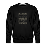 Fruit of the Spirit - Men’s Premium Sweatshirt - black