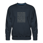 Fruit of the Spirit - Men’s Premium Sweatshirt - navy