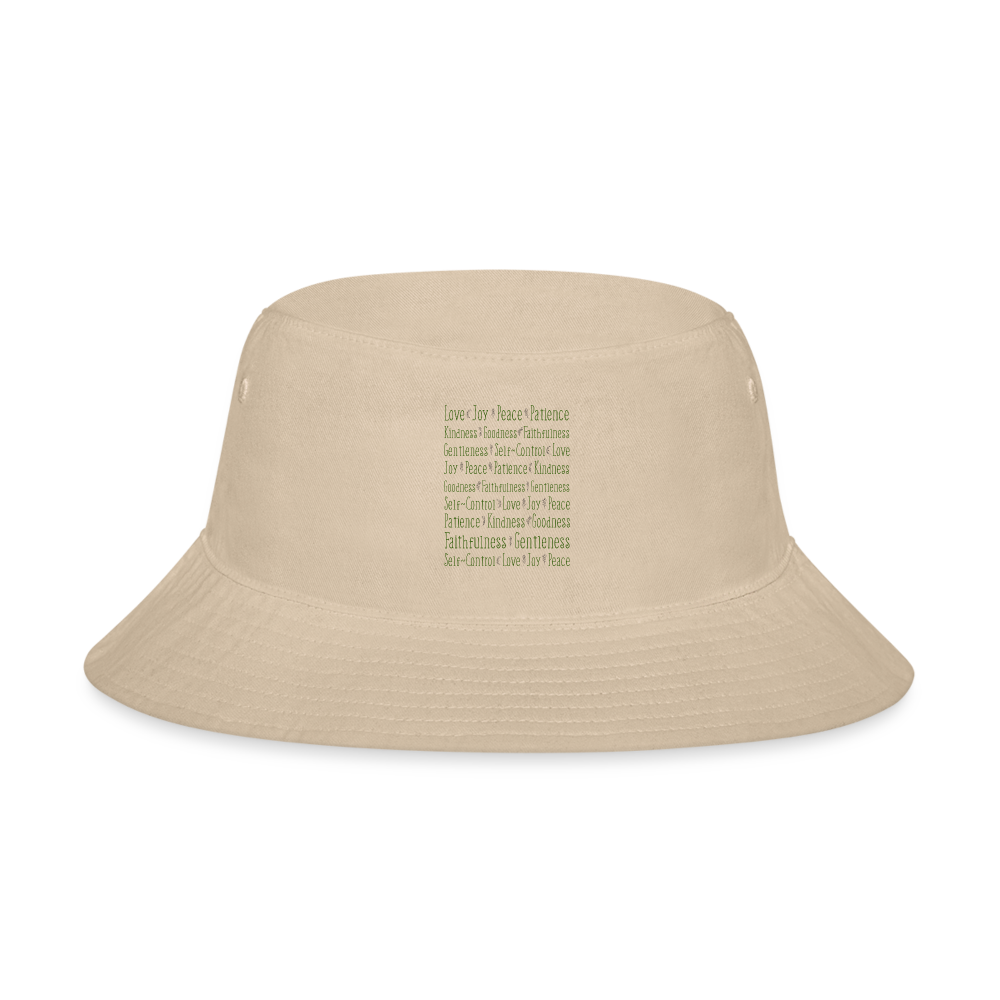 Fruit of the Spirit - Bucket Hat - cream
