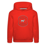 Grass for Cattle - Kids‘ Premium Hoodie - red