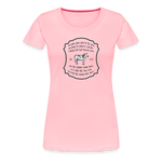 Grass for Cattle - Women’s Premium T-Shirt - pink